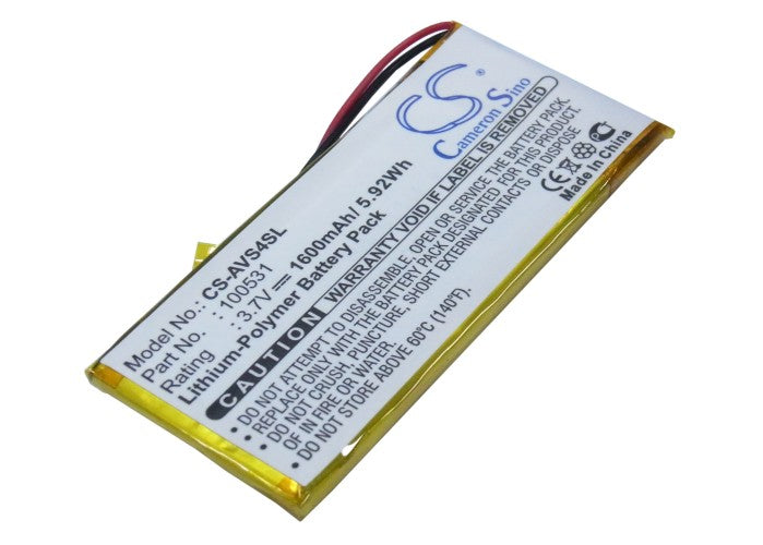 Archos 43 Vision 43 Vision EU 43 Vision US Replacement Battery BatteryClerkcom Media Player