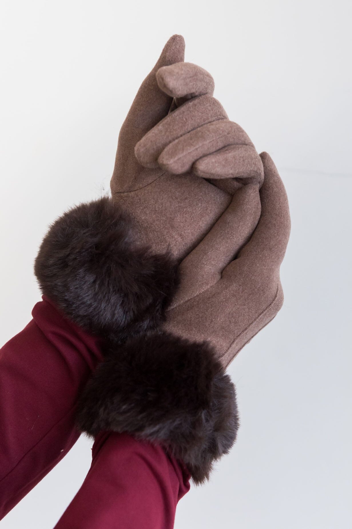 Classy Christmas Cuff Gloves