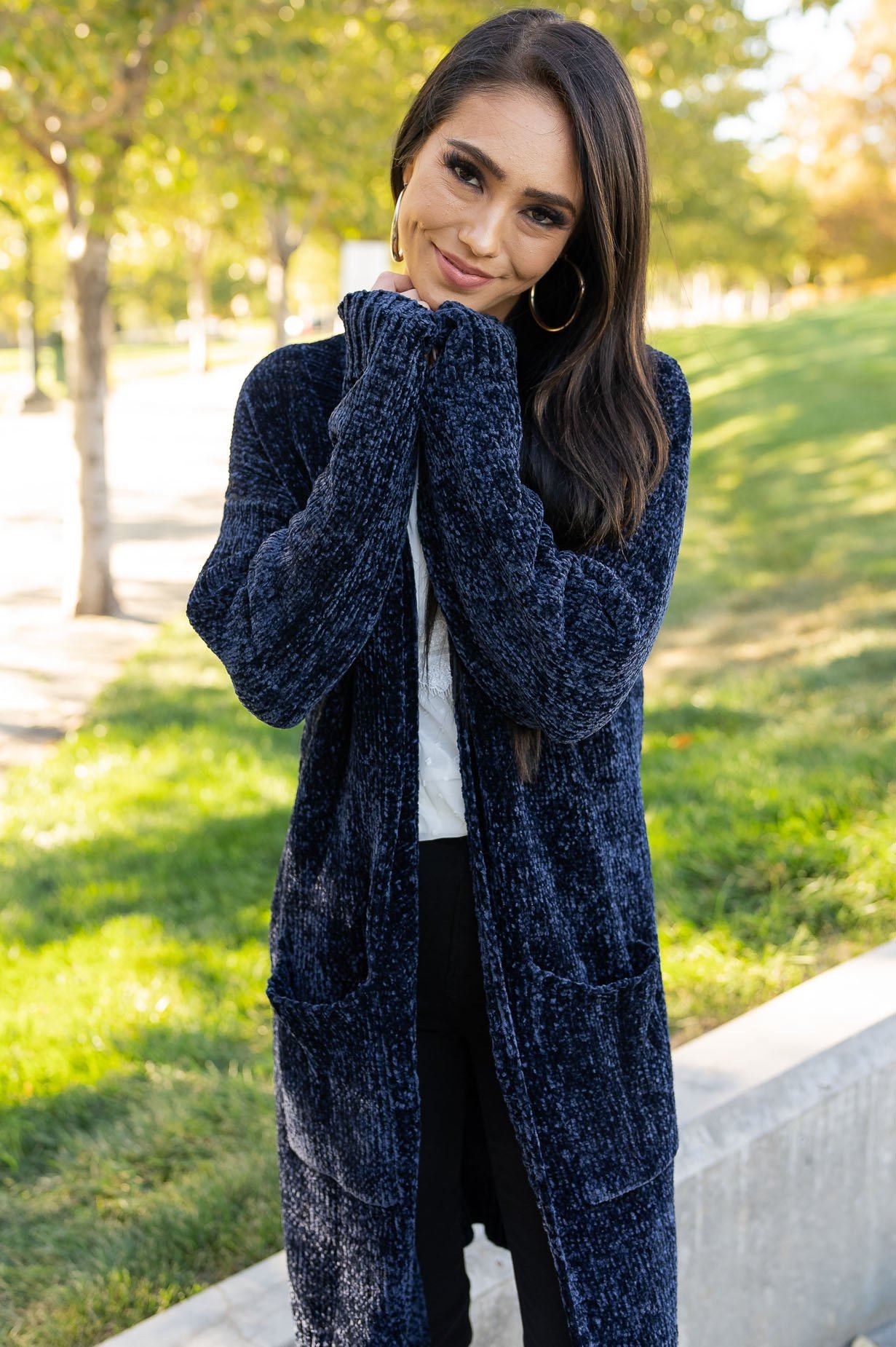 Living My Best Style Chenille Cardigan