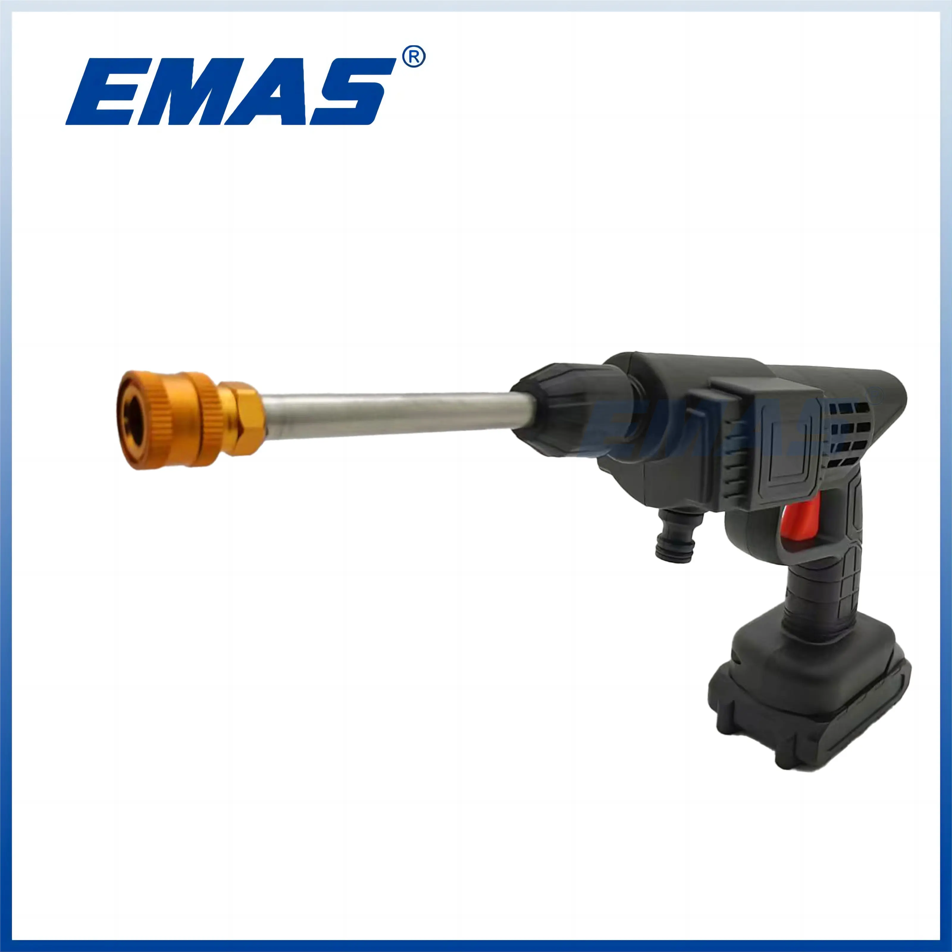 EMAS 21v lithiumbattery garden supplies high power water gun with foam head