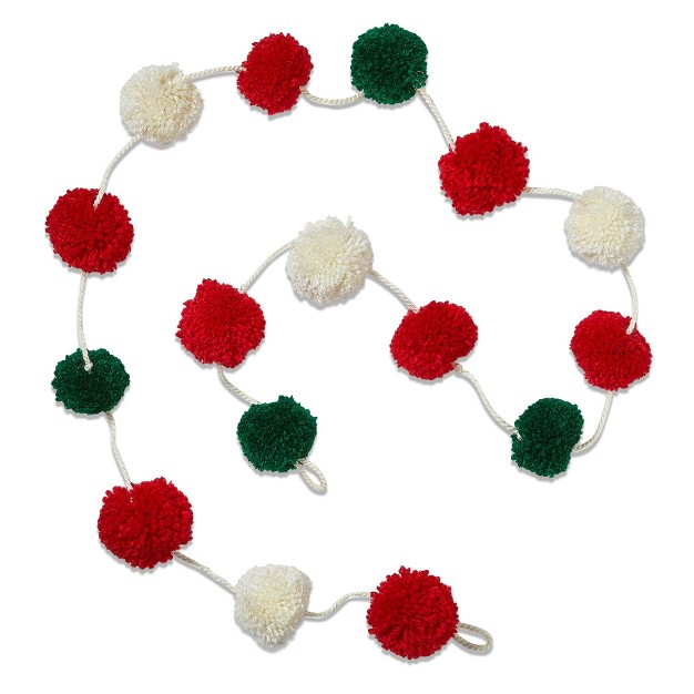 Tagltd Artisan Pom Pom Garland