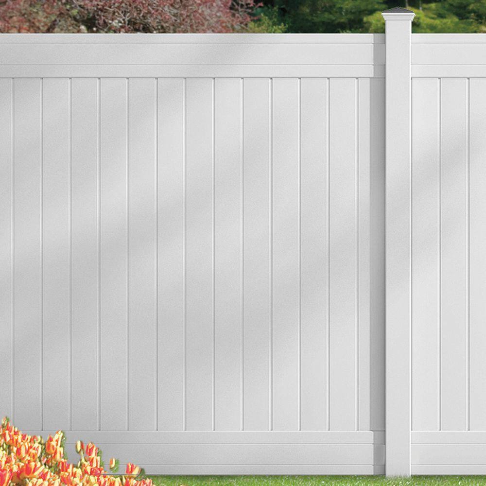 Veranda Dover 6 ft. H x 8 ft. W Vinyl Privacy Fence Panel Kit 141569