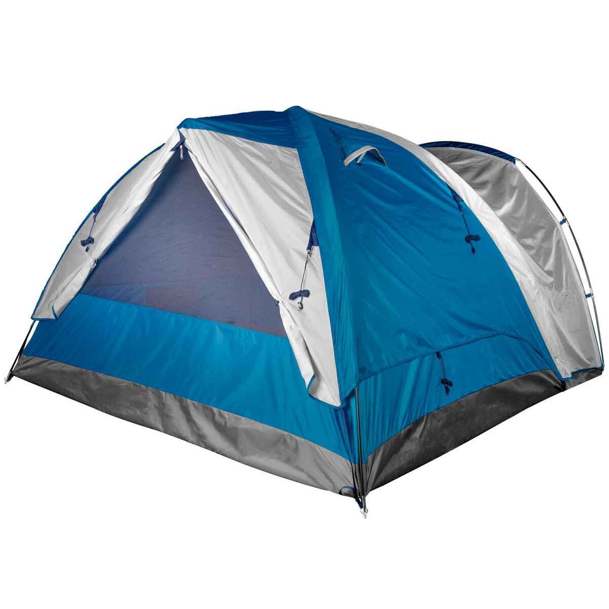 Rustic Ridge 4 Person Deluxe Dome Tent  Blue