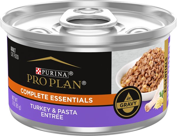 Purina Pro Plan Adult Turkey and Pasta Entree in Gravy Canned Cat Food