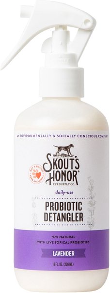 Skout's Honor Probiotic Lavender Dog Detangler