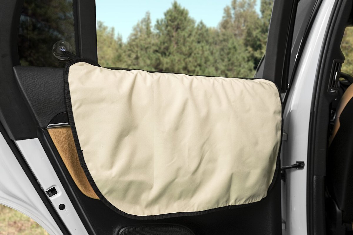 Plush Paws Products Waterproof Car Door Cover