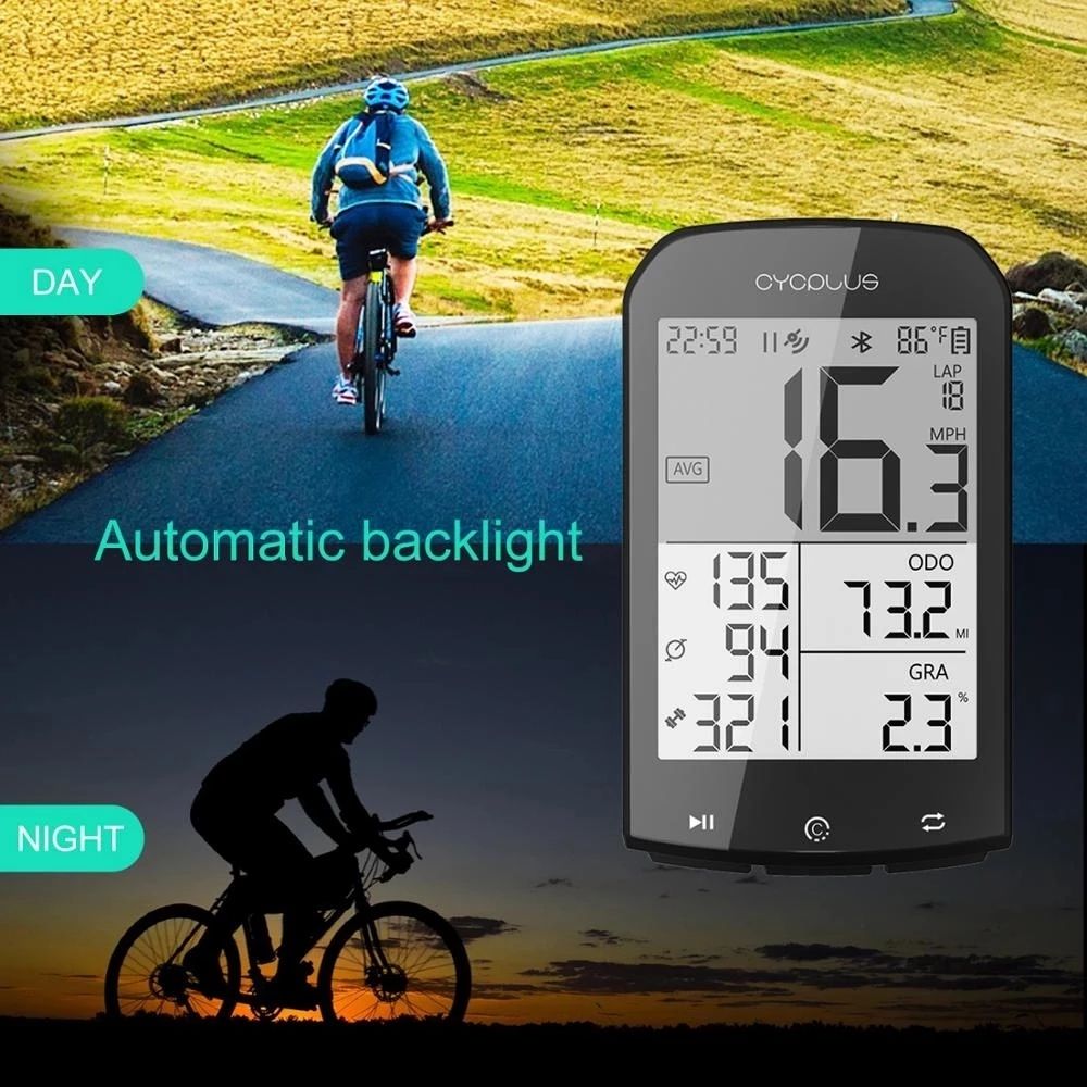 OEM Factory original CYCPLUS M1 Bike GPS intelligent Cycling computer wireless  bicycle Computer