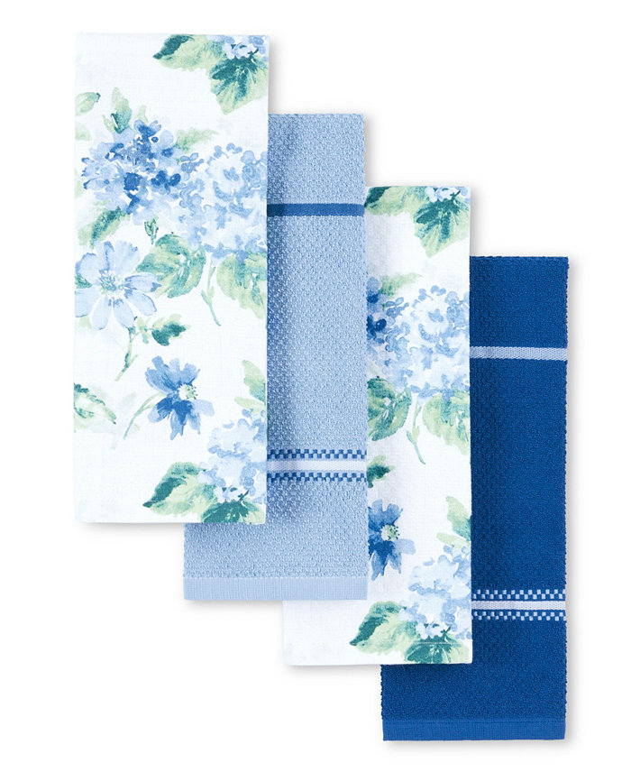 Martha Stewart Amber Floral Kitchen Towel Set 2-Pack 16 x 28