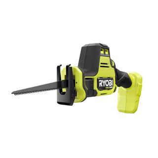 RYOBI ONE+ HP 18V Brushless Cordless Compact One-Handed Reciprocating Saw (Tool Only) w Reciprocating Saw Blade Set (35Piece) PSBRS01B-A233501