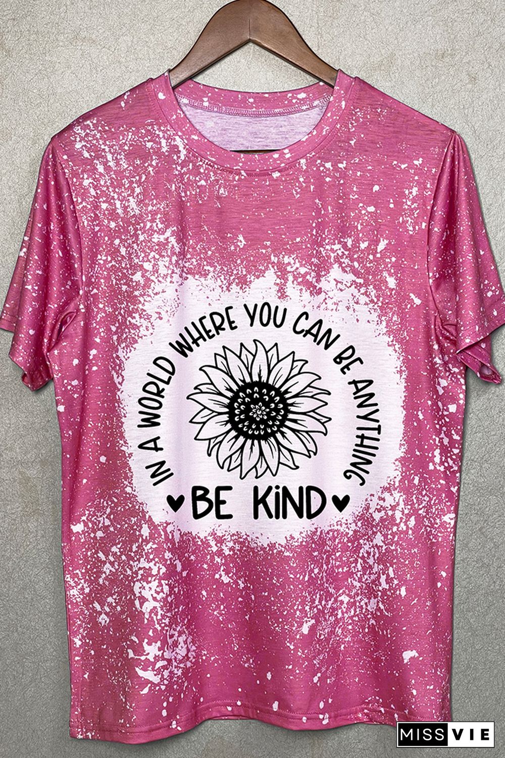 In A World Where You Can BE Anything Be Kind Graphic Tee Wholesale