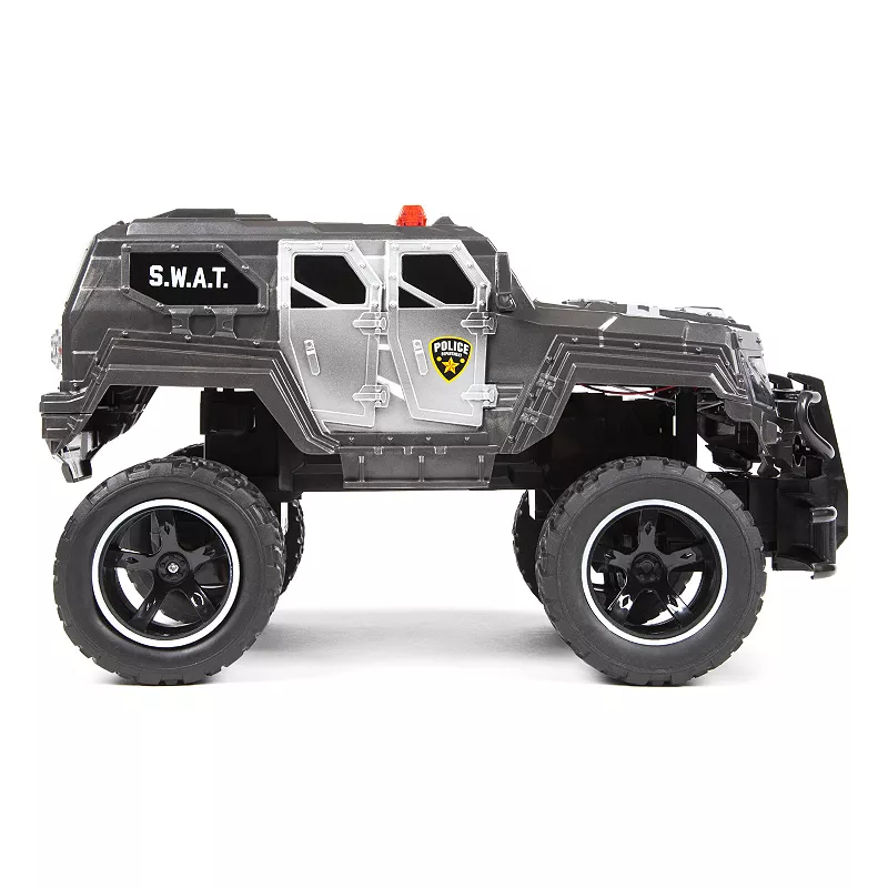 World Tech Toys S.W.A.T. Truck 1:14 Ready-to-Run Electric RC Monster Truck