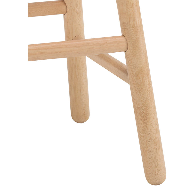 Hetty Counter Stool - Oak + White