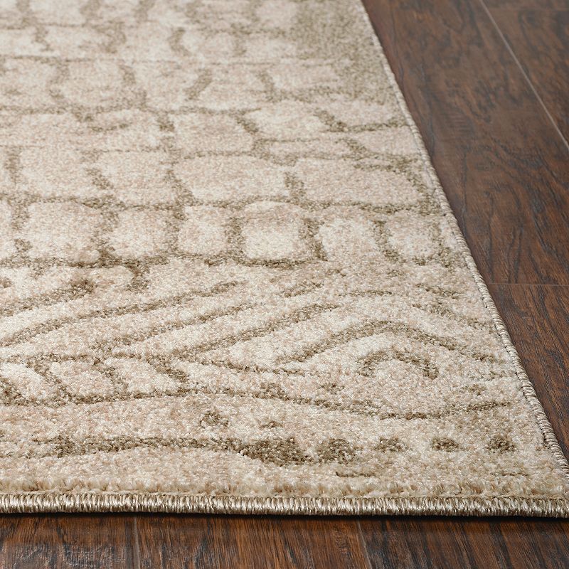 Rizzy Home Jennifer Valencia Beige Area Rug