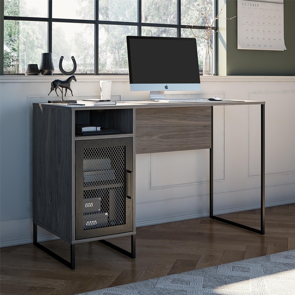 Avenue Greene Picardy Single Pedestal Computer Desk