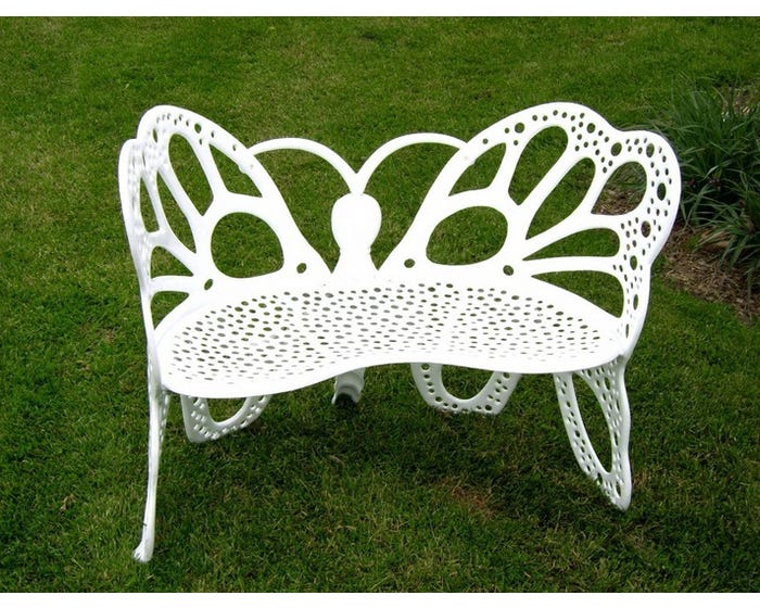 FlowerHouse Butterfly Bench FHBFB06