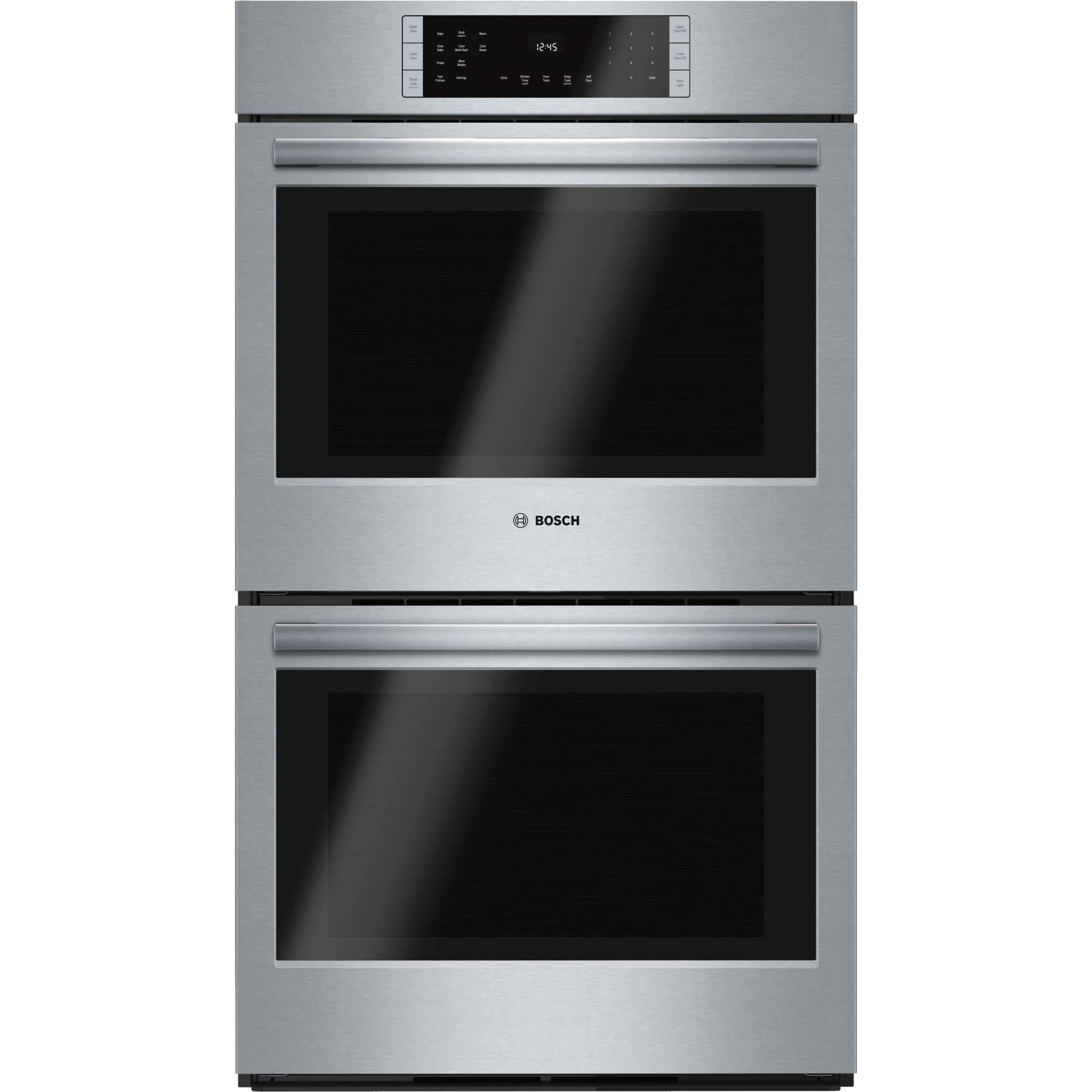 Bosch 30-inch, 9.2 cu. ft. Built-in Double Wall Oven with Convection HBL8651UC