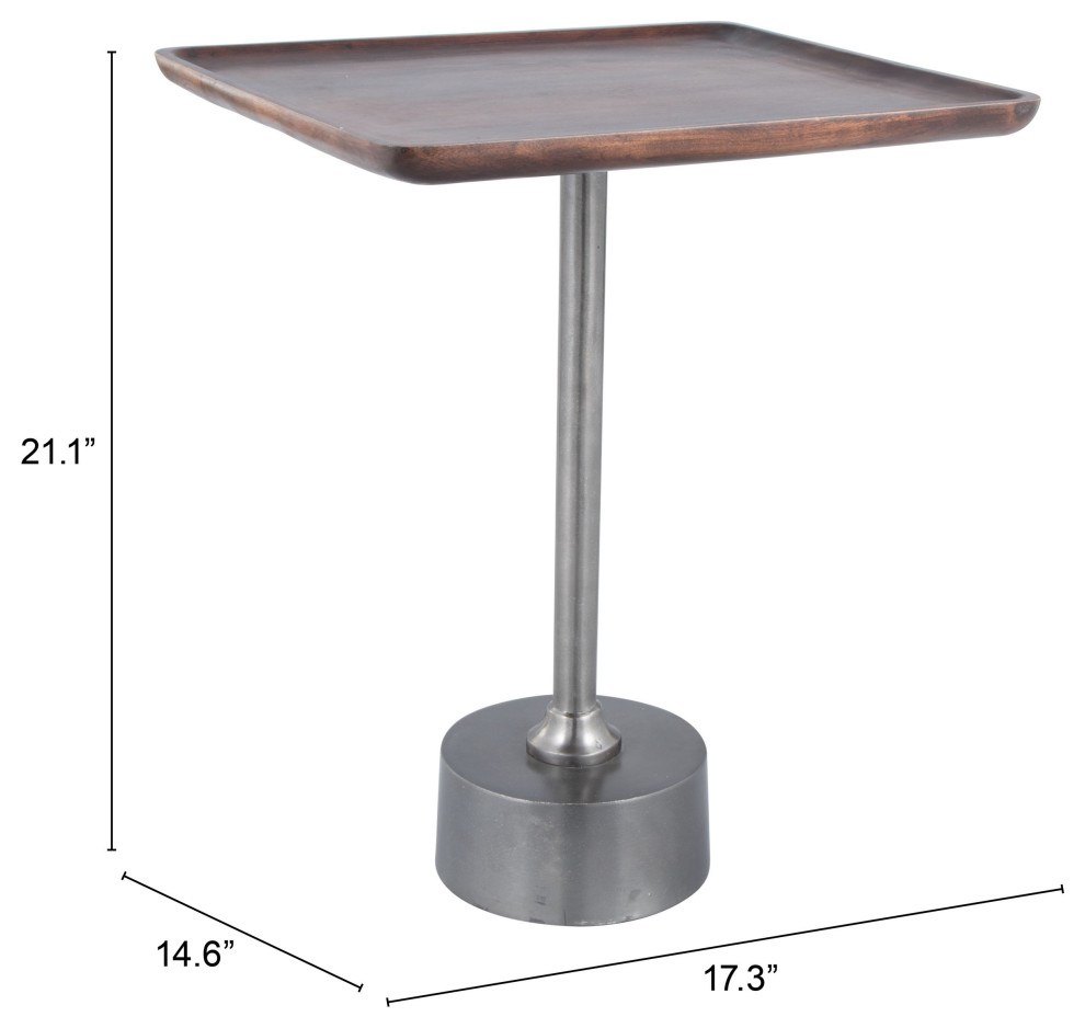 Terra Side Table  Multicolor   Modern   Coffee And Accent Tables   by Sideboards and Things  Houzz