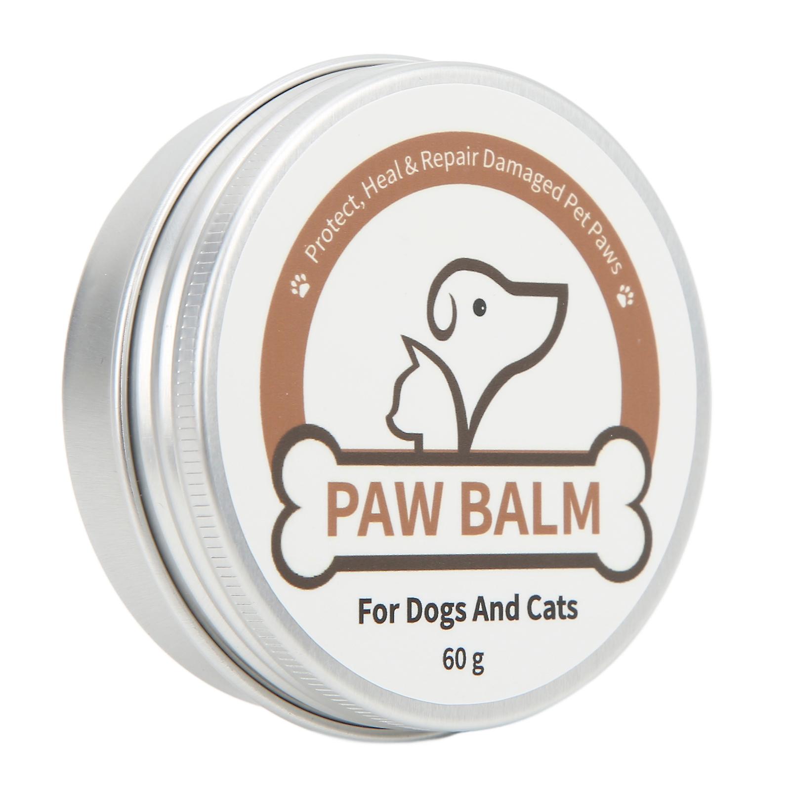 Paw Pad Protection Balm Moisturizes Dry Noses And Paws Dog Feet Balm For All Extreme Weather Season Condition 60g/2.1oz