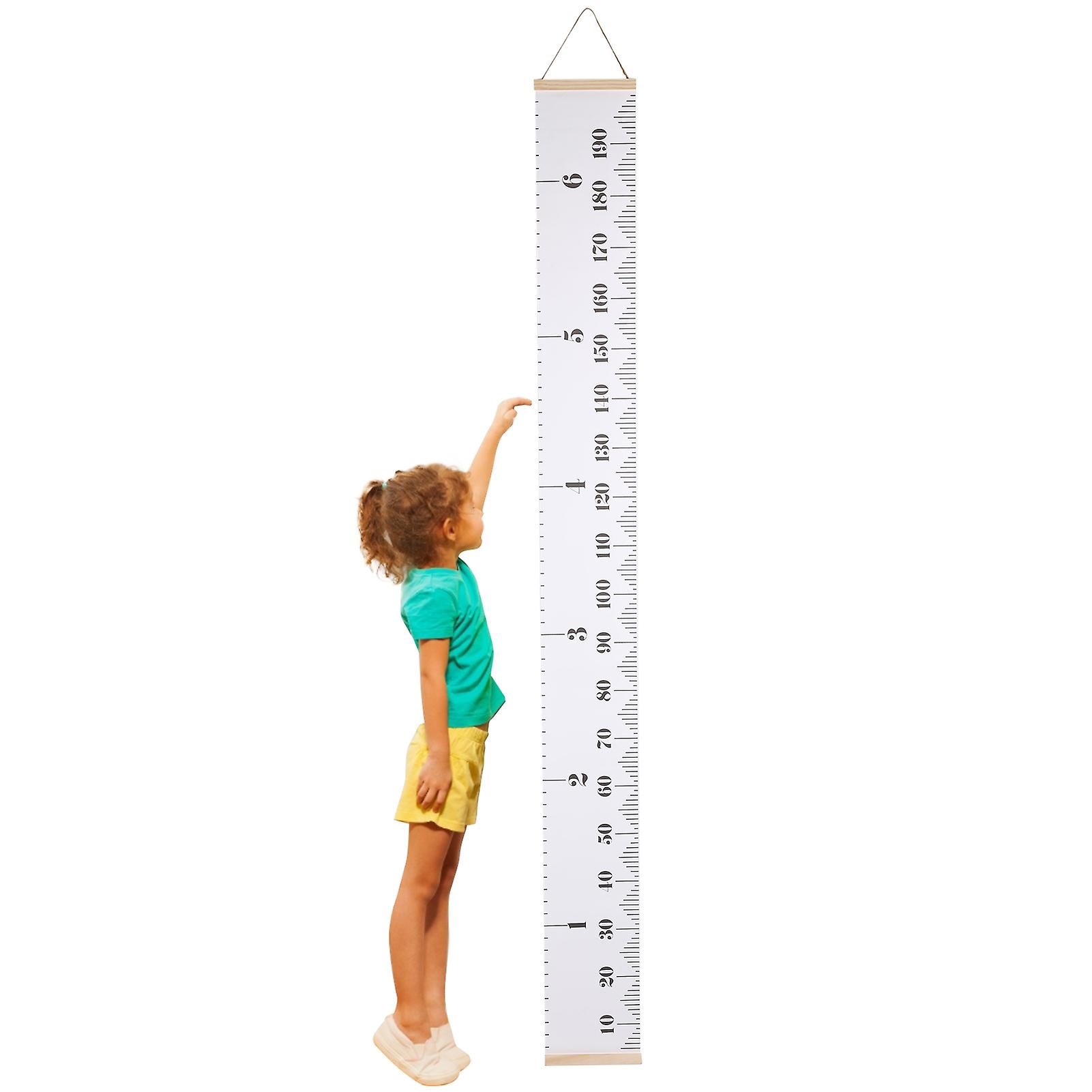 Children Height Measuring Growth Chart Wall Ruler Grow Measurement Photography Prop1#