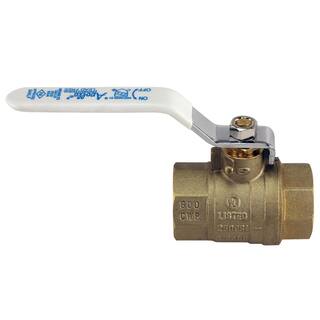 Apollo 1 in. Lead Free Brass FNPT x FNPT Full-Port Ball Valve 94ALF10501A