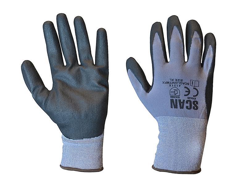 Scan Breathable Microfoam Nitrile Gloves - Extra Large (Size 10)