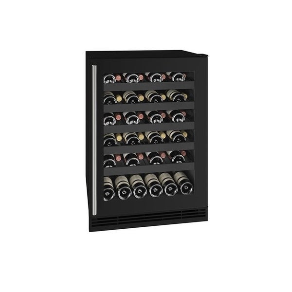 Wine Captain 24 In Reversible Hinge Black Frame 115v