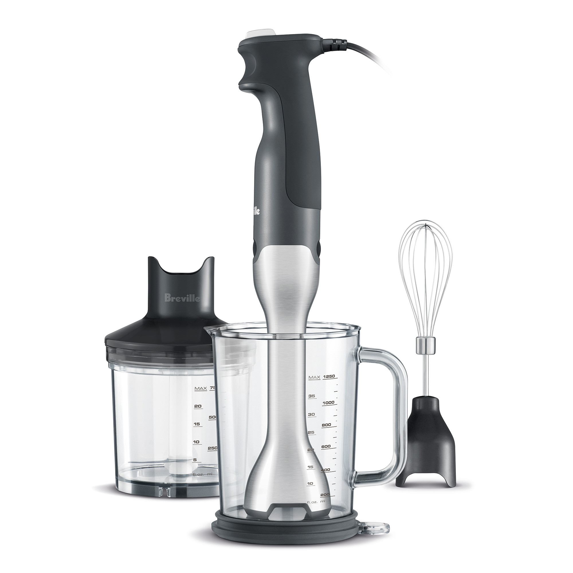 BSB510XL Control Grip Immersion Blender， Stainless Steel