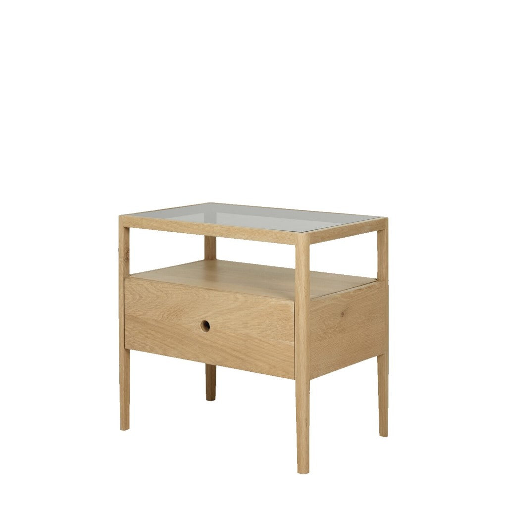 Spindle Bedside Table