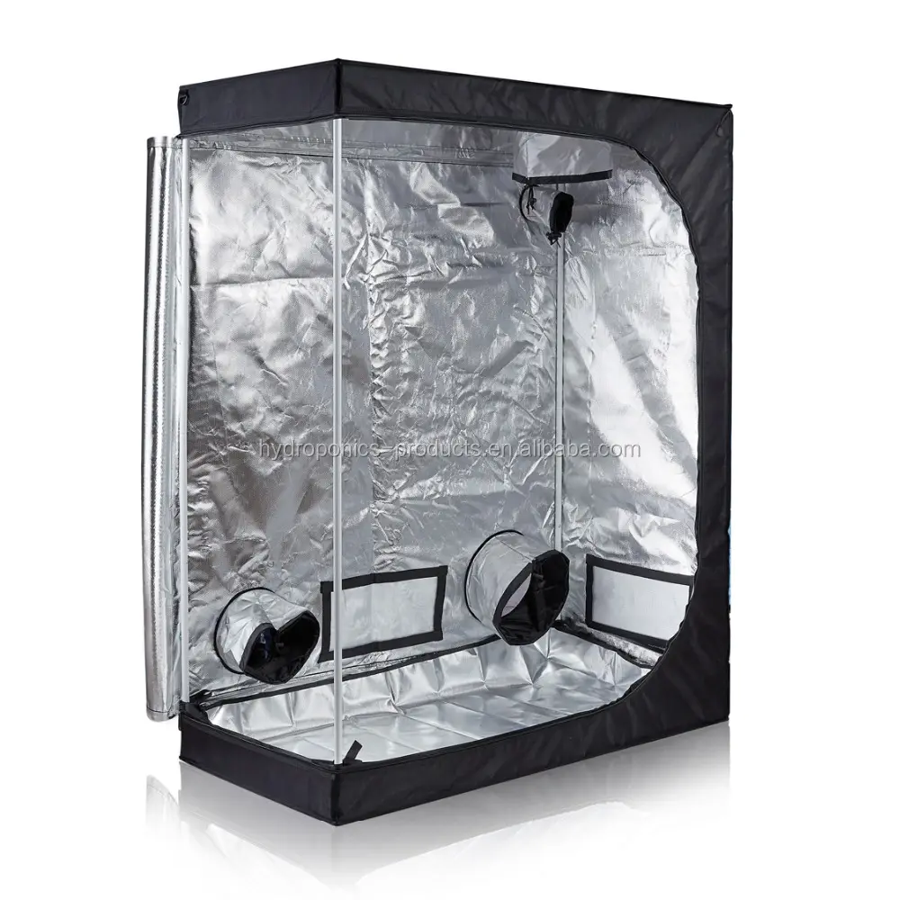 Factory Direct Supply Indoor Hydroponics Highly Reflective Fabric 600D Mylar Plant Grow Tent