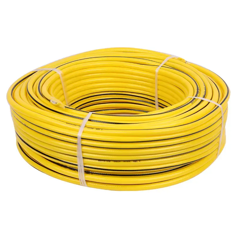 PVC Garden Hose Flexible Water Supply Hose 3/8 Inch Braided Vinyl Tubing