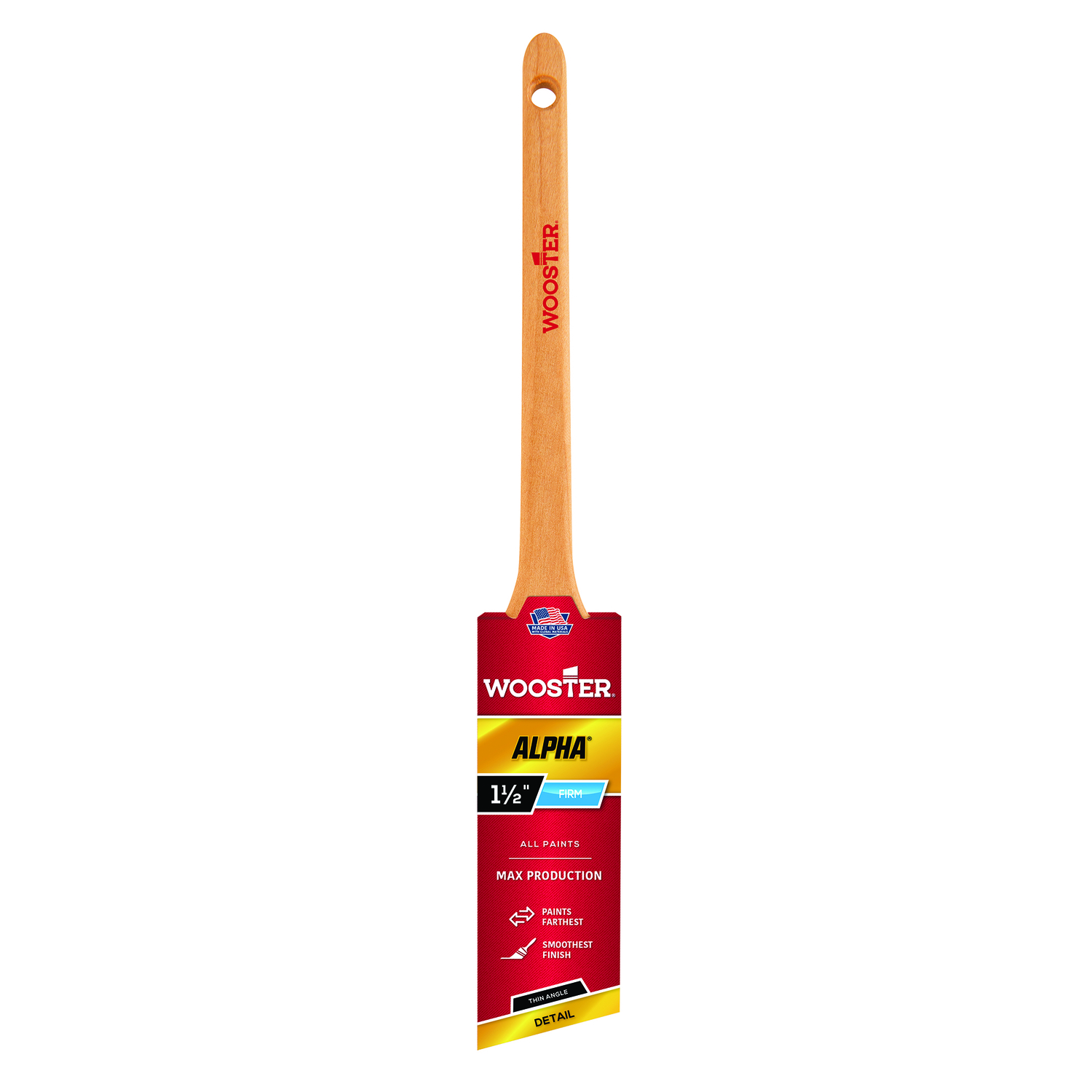 Wooster Alpha 1-1/2 in. Angle Paint Brush