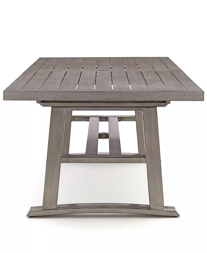 Agio Wayland Aluminum 87 x 40 (extends to 110) Outdoor Extension Dining Table