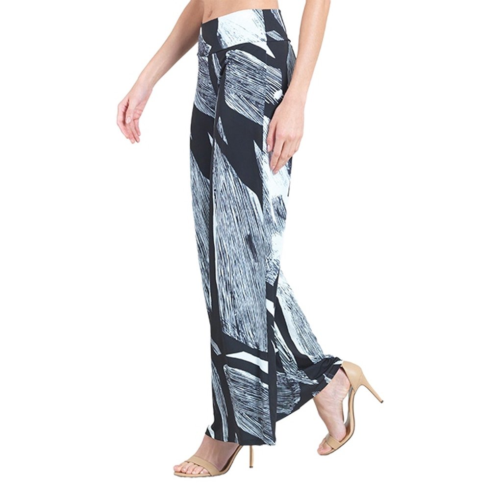 Clara Sunwoo  Geo Print Soft Knit Palazzo Pant - Assorted by size