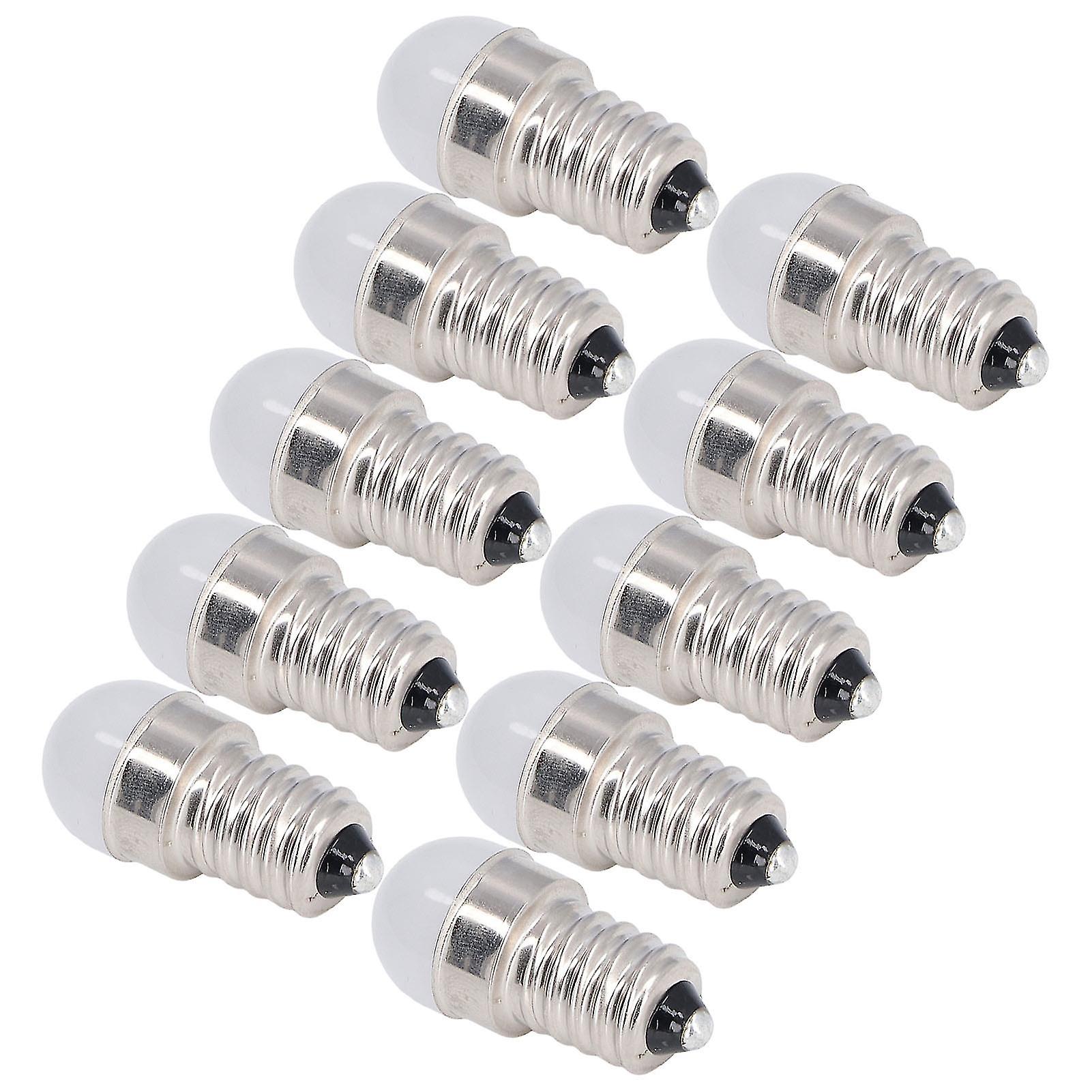 10pcs E14 Bulbs Energy Saving Warm White Light Led Small Bulbs For Ceiling Lamp Wall Lamp 500lm 1.5w 24v