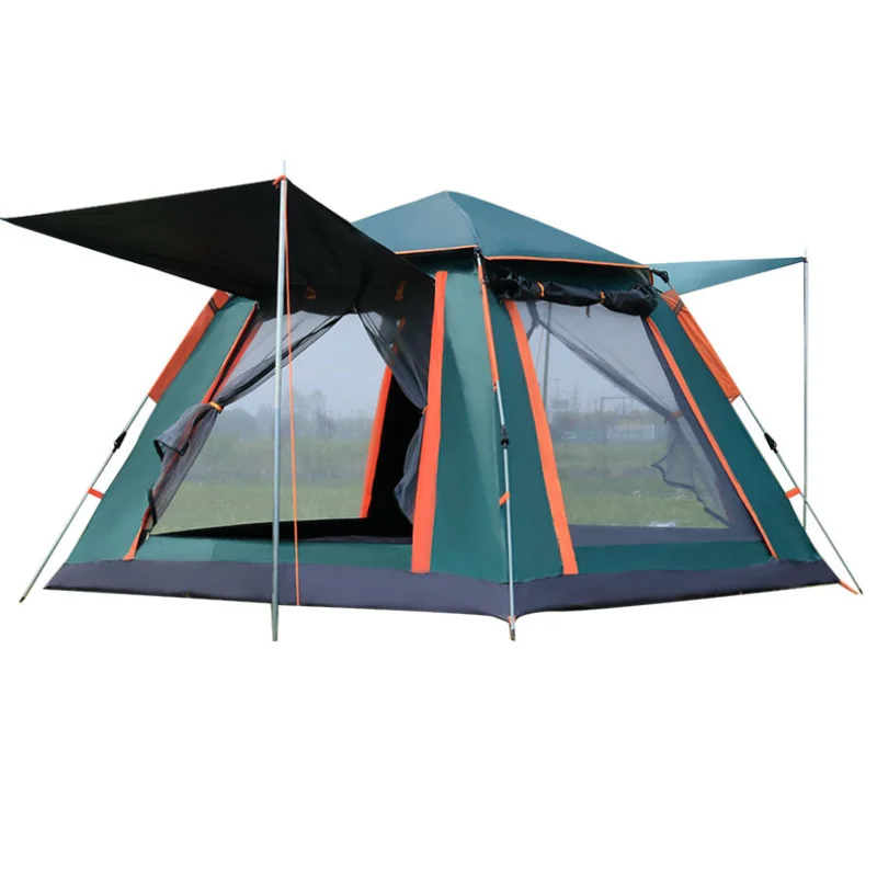 2023 new fashion Luxury 1 2 3 4 Persons Waterproof Outdoor Family Traveling Camping Tent Automatic Hiking Portable fishing tents