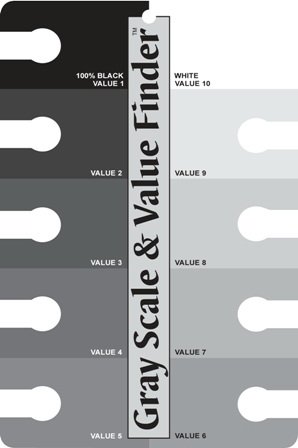 Color Wheel 3505 Gray Scale And Value Finder