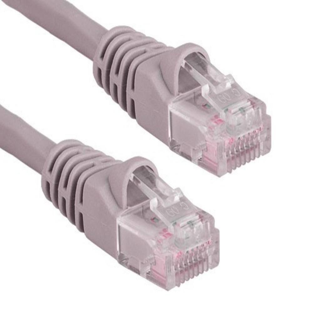 SANOXY 50 ft. Cat5e 350 MHz UTP Snagless Crossover Ethernet Network Patch Cable Gray SNX-CBL-LDR-C5103-3050