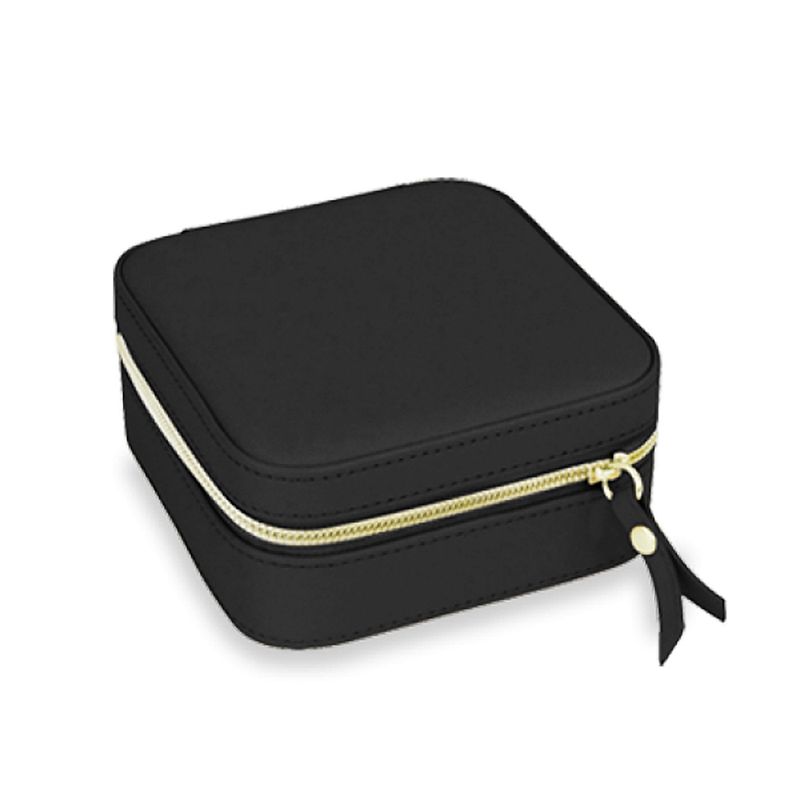 Mele and Co. Stow and Go Vegan Leather Travel Jewelry Case