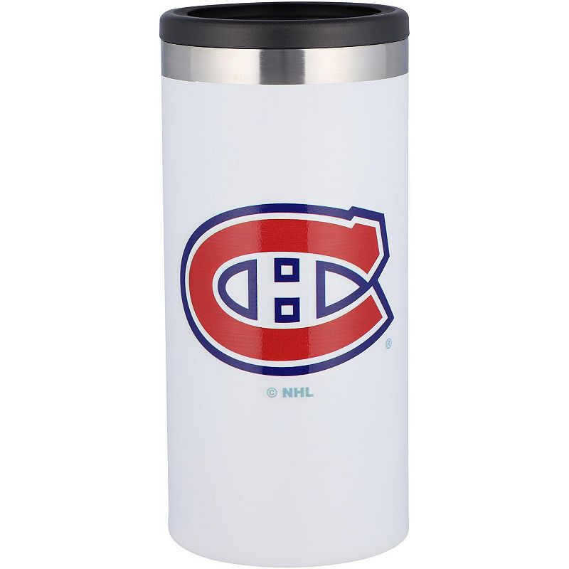 Montreal Canadiens Team Logo 12oz. Slim Can Holder