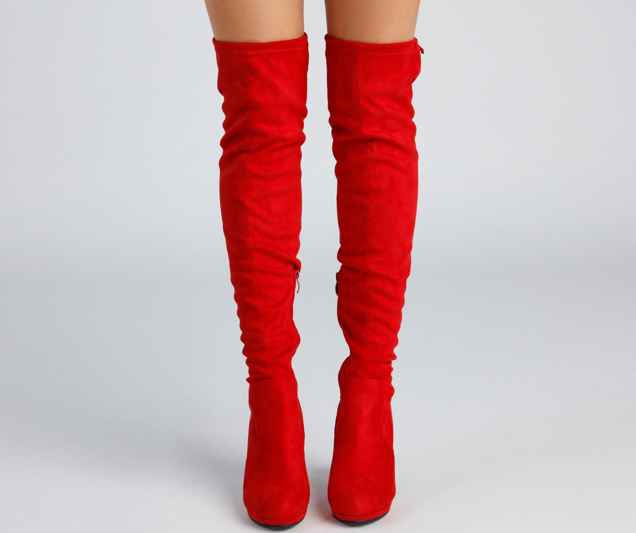 Sultry Luxe Over-The-Knee Boots