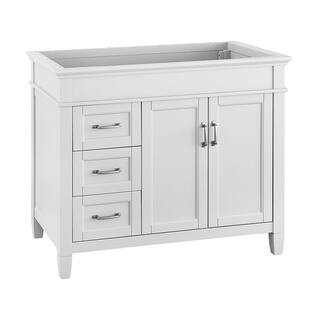 Home Decorators Collection Ashburn 36 in. W x 21.75 in. D Vanity Cabinet in White ASWA3621DL