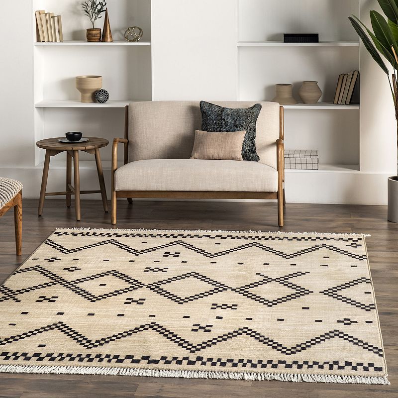 nuLOOM Tracy Moroccan Tassel Area Rug