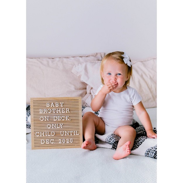 Pearhead Wooden Letterboard