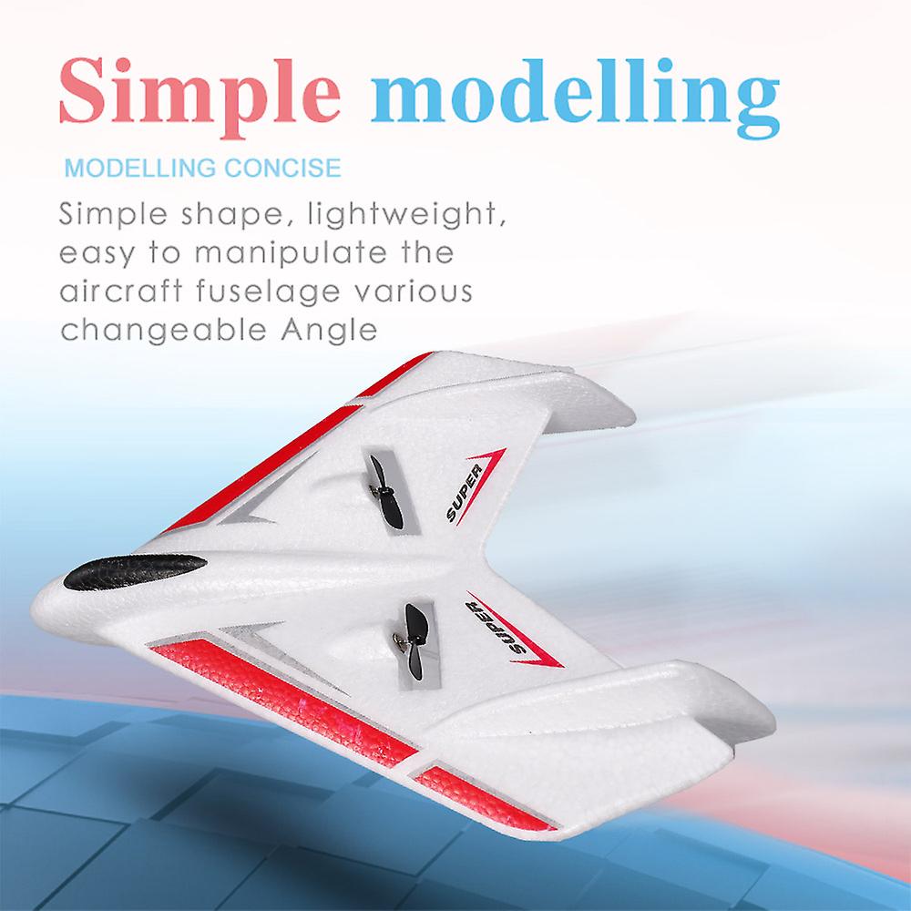 Rc Airplane 2.4ghz 2ch Small Plane Indoor Flight Toys For Kids Boys With 2 Battery No.251810