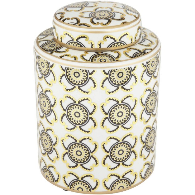 High Decorative Jar With Lid