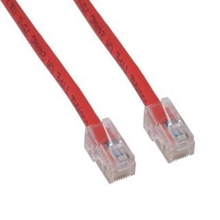 SANOXY 25 ft. Cat5e 350 MHz UTP Assembled Ethernet Network Patch Cable Red SNX-CBL-LDR-C5102-7025