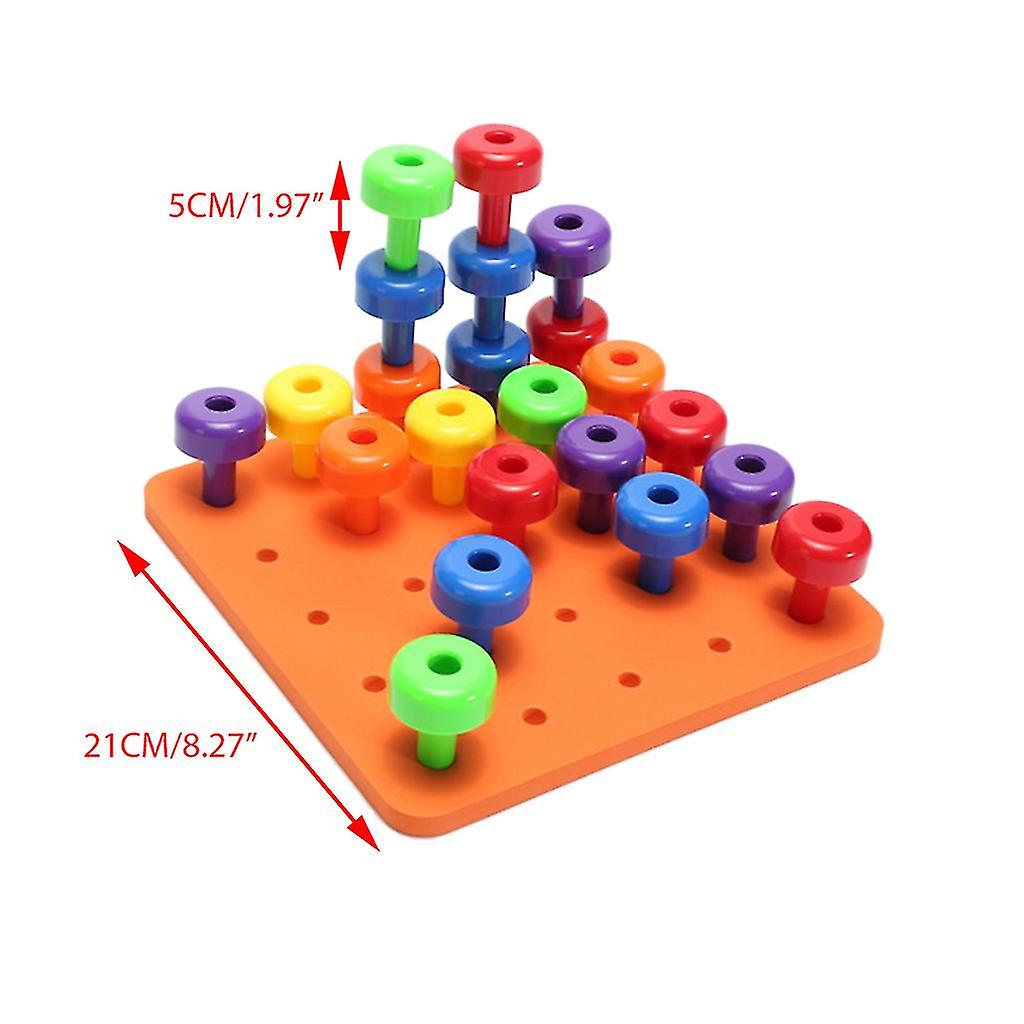 Children Kids Educational Chess Pieces Building Blocks Puzzle Assembled Toys Par