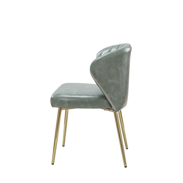 Ornaghi Side Chair with Tufted Back by HULALA HOME