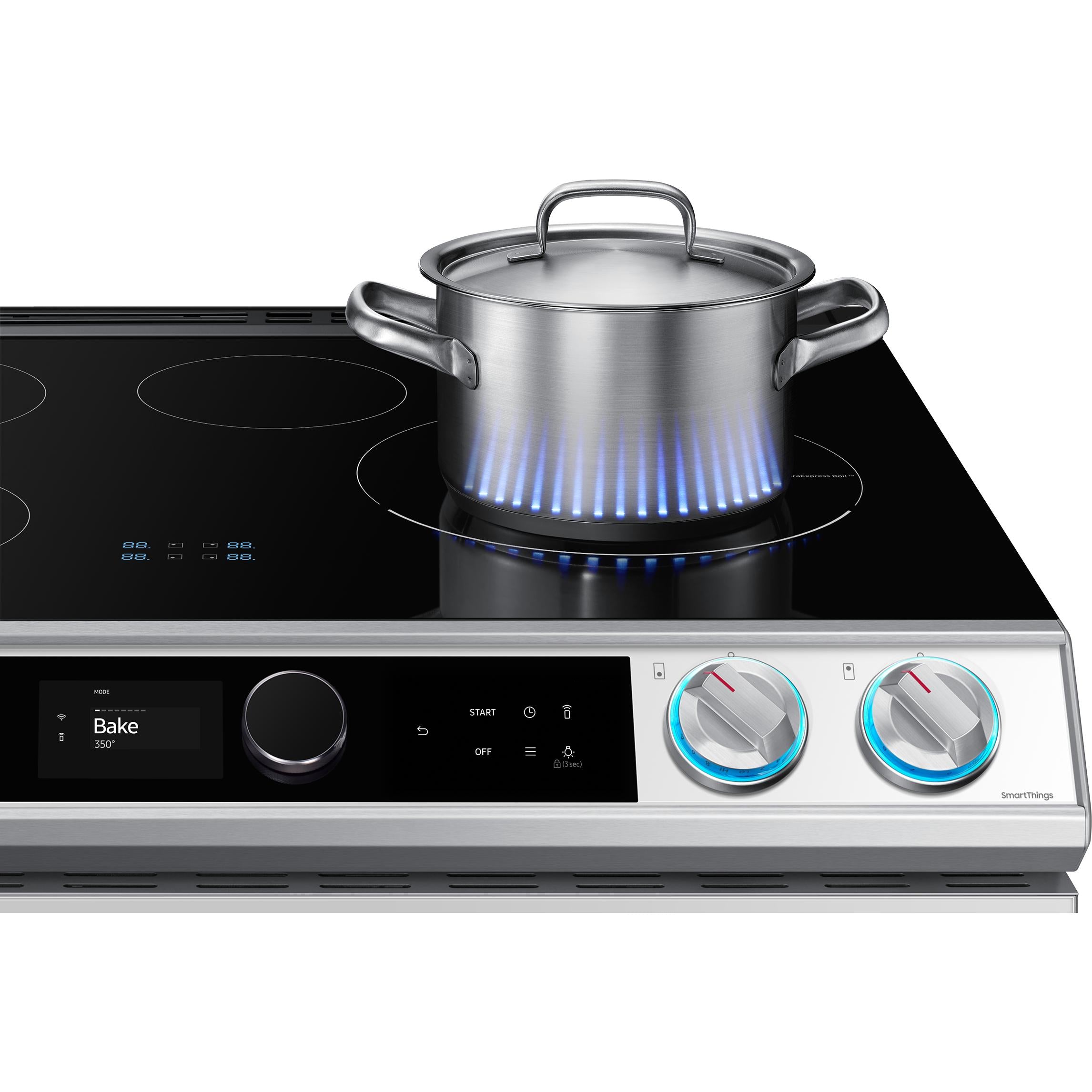  30-inch Slide-in Electric Induction Range with WI-FI Connect NE63BB891112AC