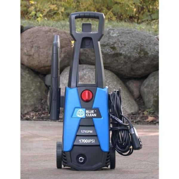 AR Blue Clean BC142HS AR Blue Clean New， Universal Motor， 1700 PSI， Cold Water， Electric Pressure Washer， with Up to 1.7 GPM